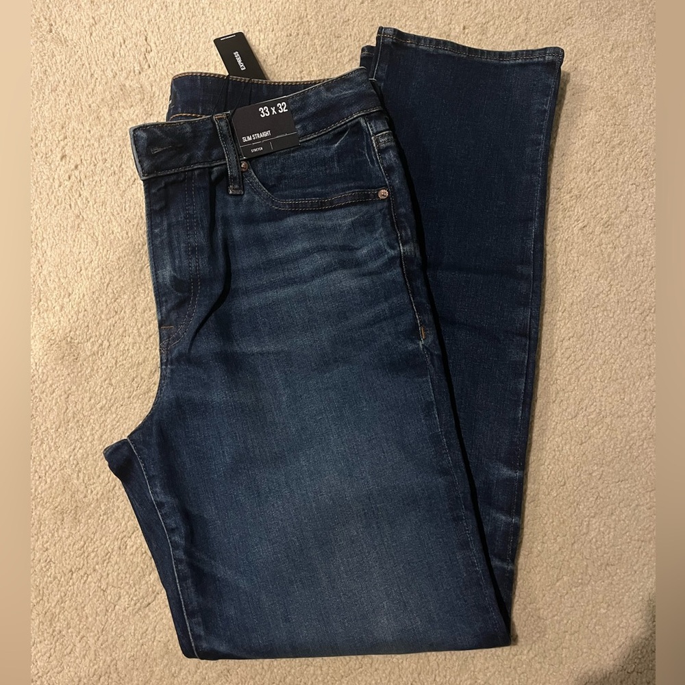 Express Men slim straight Jean